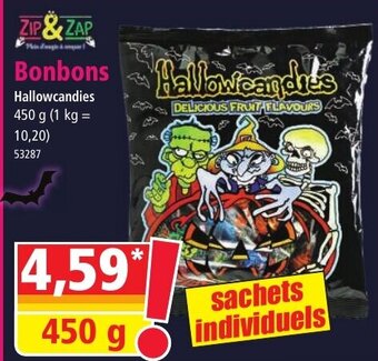 Norma Bonbons Hallowcandies offre