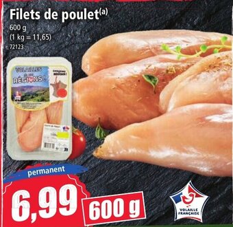 Norma Filets de poulet(a) offre