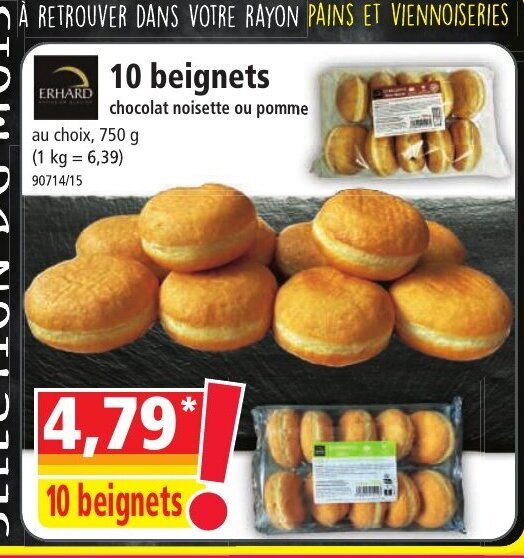 Norma 10 beignets offre