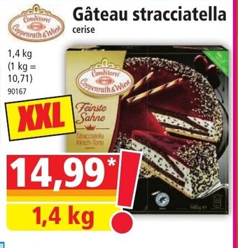 Norma Gâteau stracciatella offre