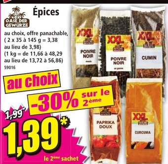Norma Épices offre