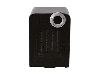Weldom Soufflant céramique mobile électrique, equation, 1800 w class noir offre