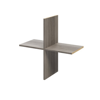 Castorama Croisillon pour étagère effet chêne grisé goodhome atomia h. 71,4 x l. 71,4 x p. 33,2 cm offre