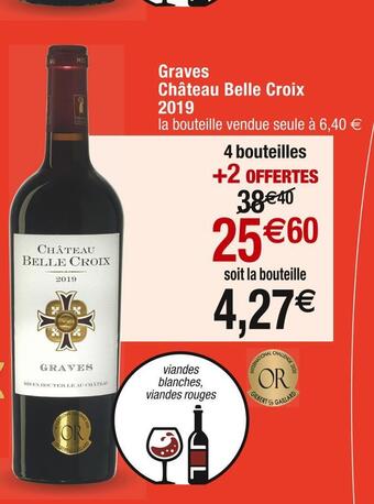 Château belle croix graves 2019