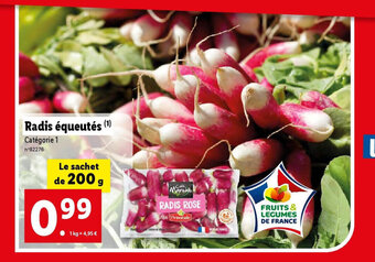 Lidl RADIS ROSE offre
