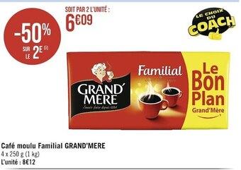 Grand’mere café moulu familial