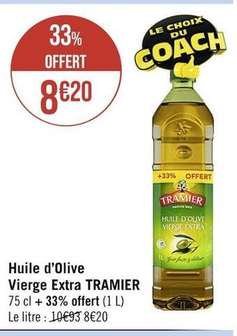 Tramier huile d’olive vierge extra