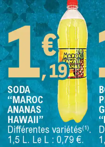E.Leclerc Soda Marox Ananas Hawaii offre
