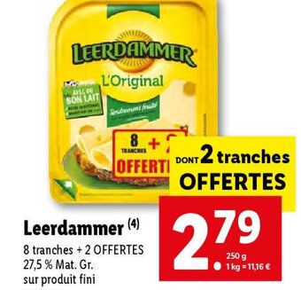 Lidl Leerdammer offre