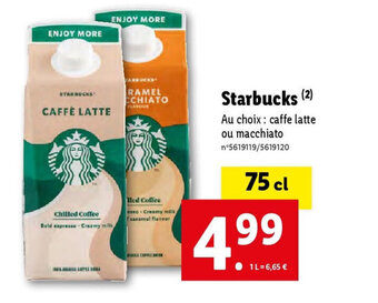 Lidl Starbucks (2) offre