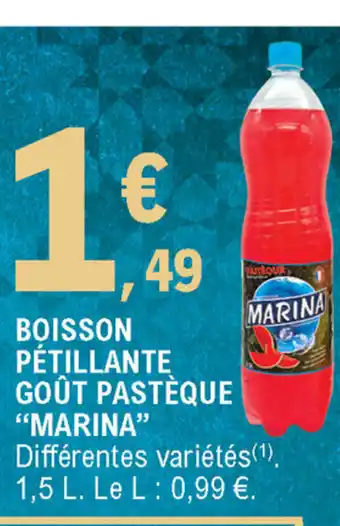 E.Leclerc Boisson pétillante goût pastèque offre