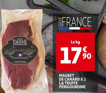 Auchan Supermarché La truffe périgourdine magret de canard x 1 offre