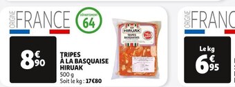 Auchan Supermarché Hiruak tripes à la basquaise offre