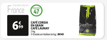 Café launay café corsia en grain