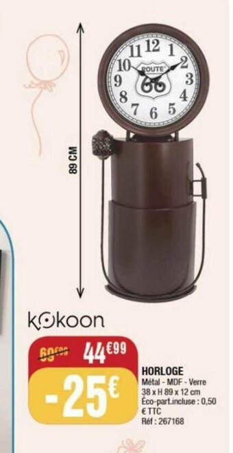 La Foir'Fouille HORLOGE offre