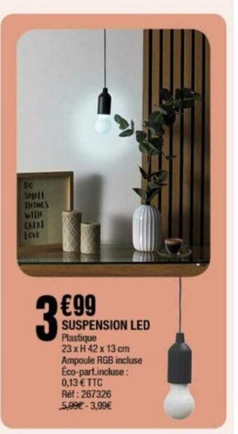 SUSPENSION LED