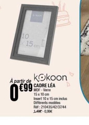 La Foir'Fouille CADRE LÉA offre