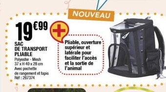 La Foir'Fouille SAC DE TRANSPORT PLIABLE offre