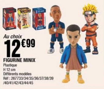 La Foir'Fouille FIGURINE MINIX offre