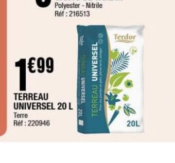 La Foir'Fouille TERREAU UNIVERSEL 20 L offre