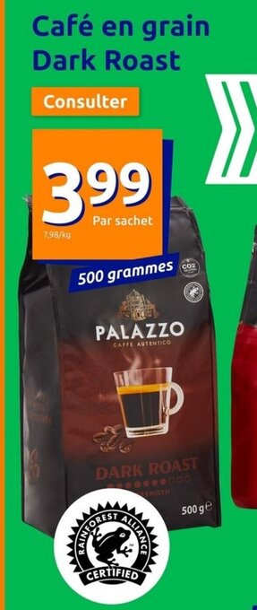 Café en grain Dark Roast