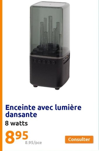 Action Enceinte avec lumière dansante offre