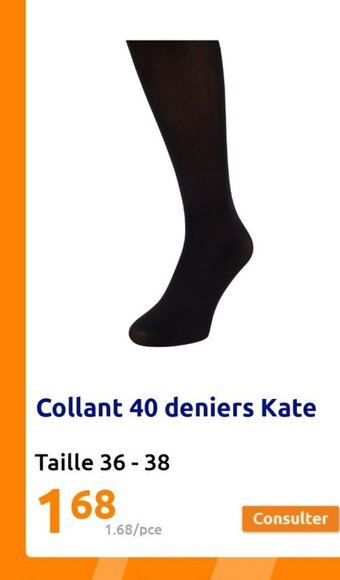 Action Collant 40 deniers Kate offre