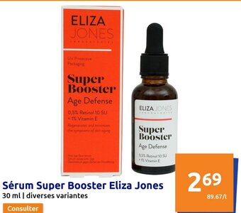 Action Sérum Super Booster Eliza Jones offre