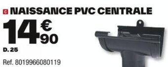 Brico Dépôt NAISSANCE PVC CENTRALE offre