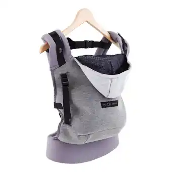 Hoodiecarrier 4m+ gris flanelle