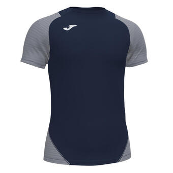 Decathlon Maillot manches courtes garçon joma essential ii bleu marine blanc offre