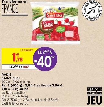 Intermarché RADIS SAINT ELOI offre