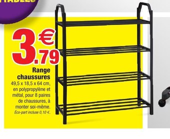 Bazarland Range chaussures offre