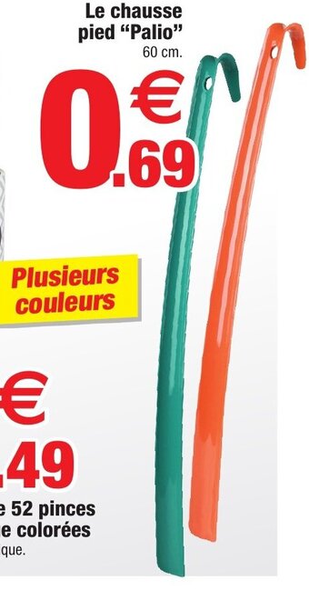 Bazarland Le chausse pied Palio offre