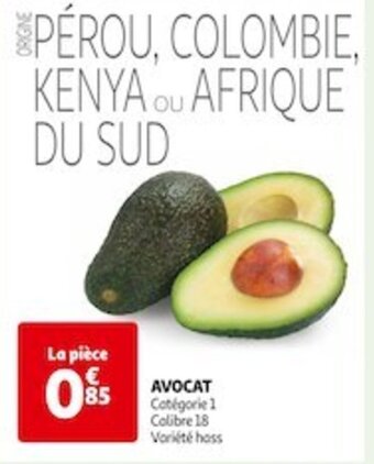 Auchan Supermarché Avocat offre