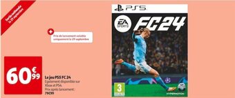 Le jeu PS5 FC 24