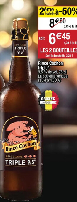 Cora Rince Cochon triple offre