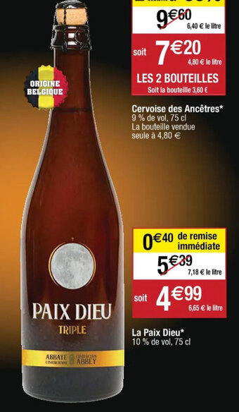Cora La Paix Dieu*= offre