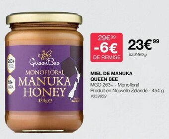 Costco MIEL DE MANUKA QUEEN BEE offre