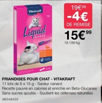 FRIANDISES POUR CHAT - VITAKRAFT