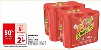 Auchan ORANGINA offre