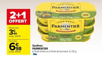 Sardines PARMENTIER