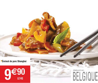 Cora x Carrefour Émincé de porc Shanghai offre