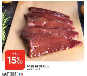 Bi1 Foies de veau offre