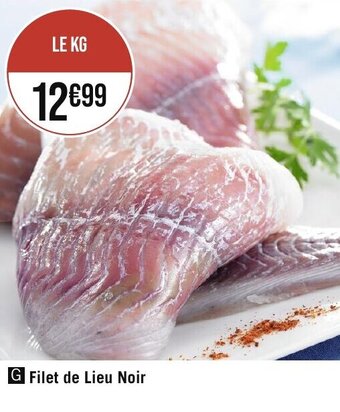 Filet de Lieu Noir