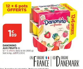 Danonino aux fuits