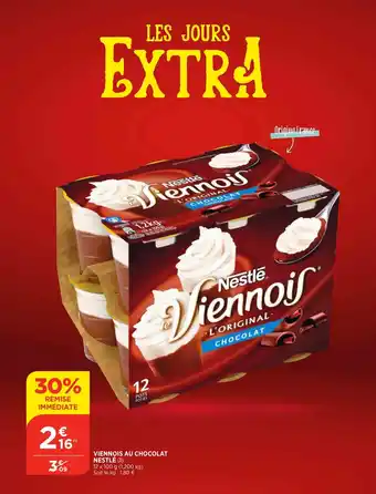 Bi1 Viennois au chocolat nestlé offre