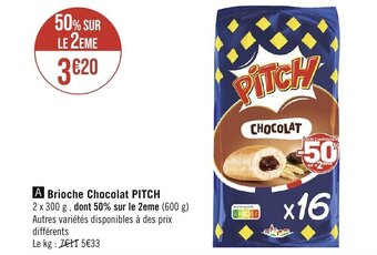 Brioche Chocolat PITCH
