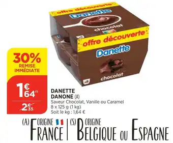Bi1 Danette danone offre