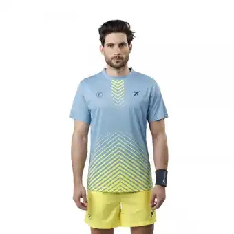 Decathlon T-shirt padel drop shot bentor lima manches courtes couleur gris offre